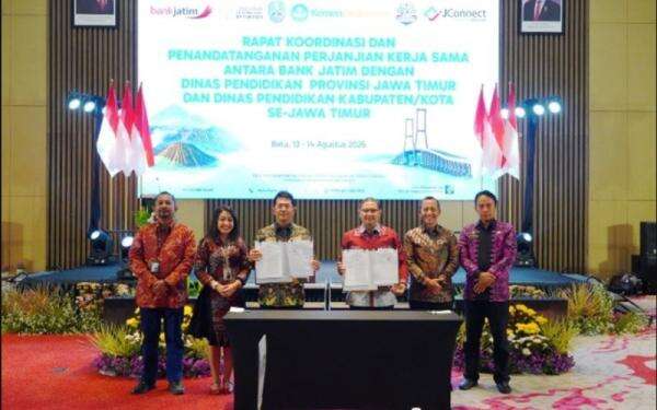 Bank Jatim (BJTM) Perkuat Kerja Sama dan Layanan Perbankan di Dinas Pendidikan se-Jawa Timur Bank Jatim (BJTM) Perkuat Kerja Sama dan Layanan Perbankan di Dinas Pendidikan se-Jawa Timur