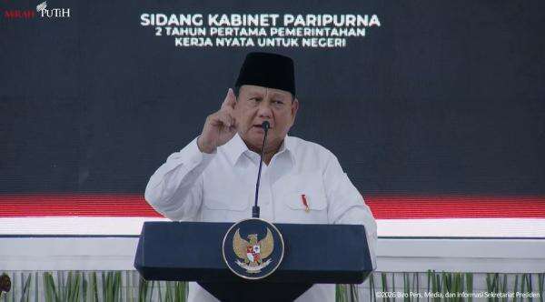 Respons Ancaman MSCI, Prabowo: Indonesia Tidak Takut dan Tak Gentar! Respons Ancaman MSCI, Prabowo: Indonesia Tidak Takut dan Tak Gentar!