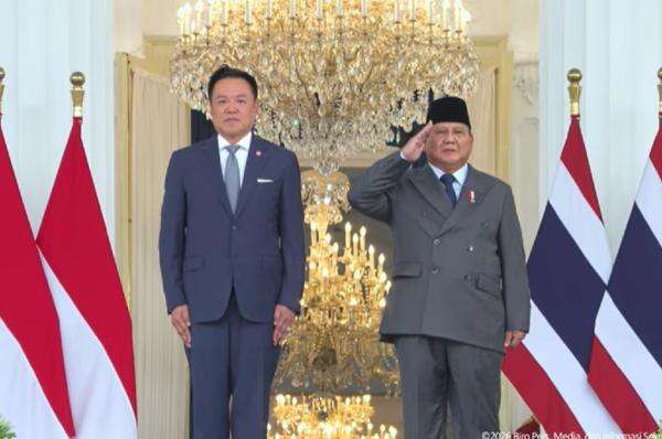 Prabowo Sambut PM Thailand Anutin di Istana Merdeka, Dimeriahkan Tari Jaipong Prabowo Sambut PM Thailand Anutin di Istana Merdeka, Dimeriahkan Tari Jaipong