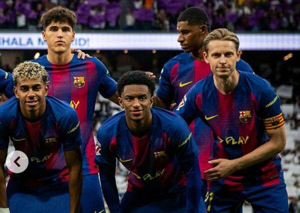 Pasang Badan untuk Lamine Yamal Usai Laga Real Madrid vs Barcelona, Frenkie De Jong: Carvajal Berlebihan! Pasang Badan untuk Lamine Yamal Usai Laga Real Madrid vs Barcelona, Frenkie De Jong: Carvajal Berlebihan!