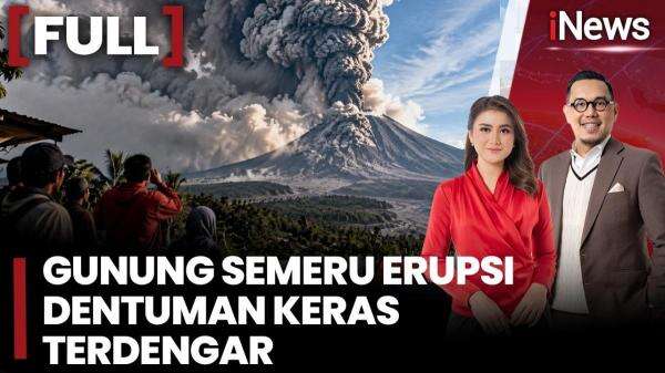 Detik-Detik Gunung Semeru Erupsi, Dentuman Keras Terdengar hingga 15 Km Detik-Detik Gunung Semeru Erupsi, Dentuman Keras Terdengar hingga 15 Km