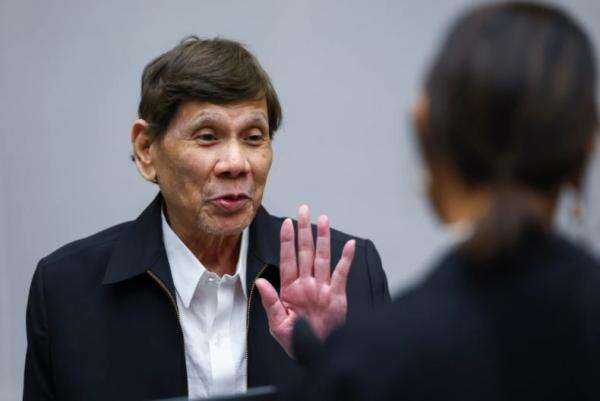 Eks Presiden Filipina Duterte untuk Pertama Kali Hadir di Pengadilan Kriminal Internasional Eks Presiden Filipina Duterte untuk Pertama Kali Hadir di Pengadilan Kriminal Internasional