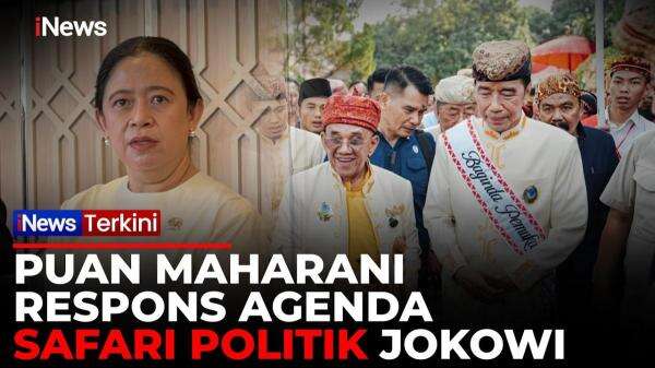 Jokowi Safari Politik Bareng PSI, Puan Maharani: Hak Warga Negara, tapi Jaga Kondusivitas Jokowi Safari Politik Bareng PSI, Puan Maharani: Hak Warga Negara, tapi Jaga Kondusivitas