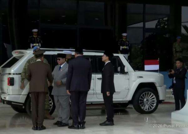 Prabowo Pimpin HUT ke-81 TNI di Mabes TNI Cilangkap Prabowo Pimpin HUT ke-81 TNI di Mabes TNI Cilangkap
