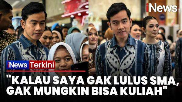 Gibran Buka Suara Soal Ijazah SMA: Tidak Lulus Mana Mungkin Bisa Kuliah? Gibran Buka Suara Soal Ijazah SMA: Tidak Lulus Mana Mungkin Bisa Kuliah?