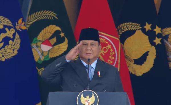 Lantik 1.177 Perwira TNI-Polri, Prabowo: Pangkat adalah Amanah Rakyat Indonesia Lantik 1.177 Perwira TNI-Polri, Prabowo: Pangkat adalah Amanah Rakyat Indonesia