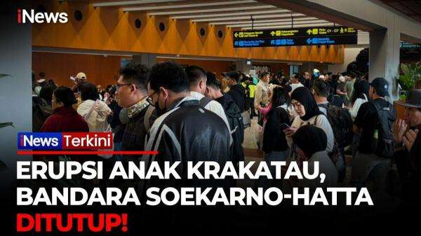 Sebaran Abu Vulkanik Anak Krakatau Lumpuhkan Penerbangan di Bandara Soekarno-Hatta Sebaran Abu Vulkanik Anak Krakatau Lumpuhkan Penerbangan di Bandara Soekarno-Hatta