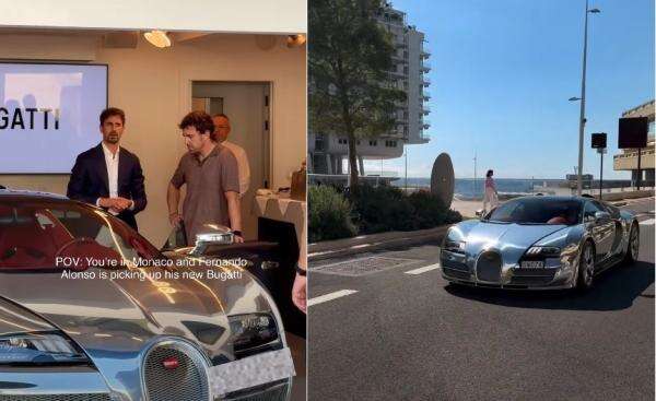 Fernando Alonso Jadi Pemilik Bugatti Veyron Termahal di Dunia, Dibuat Khusus dari Aluminium Fernando Alonso Jadi Pemilik Bugatti Veyron Termahal di Dunia, Dibuat Khusus dari Aluminium