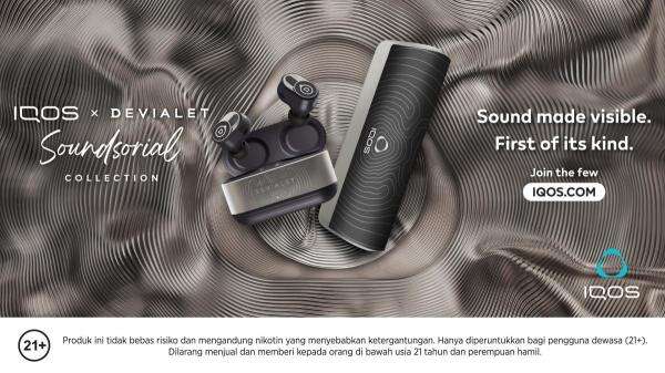 IQOS dan DEVIALET Luncurkan Kolaborasi Eksklusif Soundsorial Collection IQOS dan DEVIALET Luncurkan Kolaborasi Eksklusif Soundsorial Collection