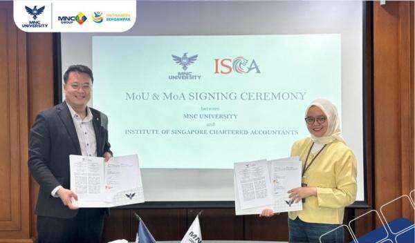 Perkuat Kompetensi Akuntansi Berstandar Global, MNC University Gandeng Institute of Singapore Chartered Accountants Perkuat Kompetensi Akuntansi Berstandar Global, MNC University Gandeng Institute of Singapore Chartered Accountants