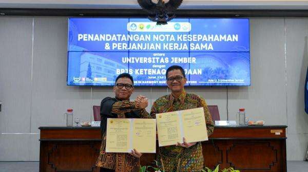 BPJS Ketenagakerjaan Gandeng UNEJ, Mahasiswa Magang dan KKN Kini Dilindungi JKK-JKM BPJS Ketenagakerjaan Gandeng UNEJ, Mahasiswa Magang dan KKN Kini Dilindungi JKK-JKM