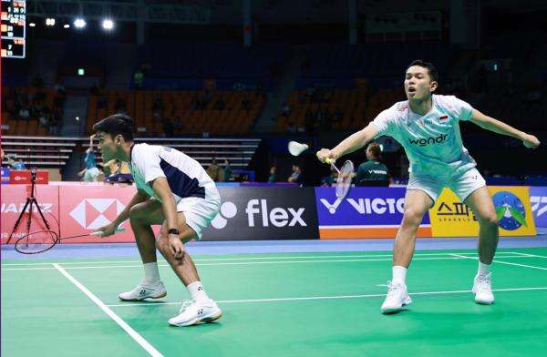Lolos 16 Besar Korea Open 2025, Fajar/Fikri Akui Belum Tampil Maksimal Lolos 16 Besar Korea Open 2025, Fajar/Fikri Akui Belum Tampil Maksimal