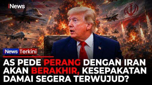 Hubungan AS-Iran, Trump Sebut Damai Sudah Dekat Hubungan AS-Iran, Trump Sebut Damai Sudah Dekat