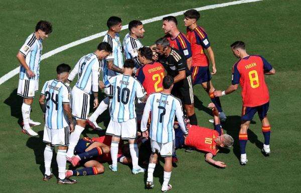 Hasil Timnas Spanyol vs Argentina di Final Piala Dunia 2026: Skor 0-0, Laga Berlanjut ke Extra Time! Hasil Timnas Spanyol vs Argentina di Final Piala Dunia 2026: Skor 0-0, Laga Berlanjut ke Extra Time!