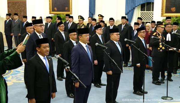 Daftar Lengkap Reshuffle Ketujuh Kabinet Prabowo 1 Oktober 2026, 18 Pejabat Dilantik Daftar Lengkap Reshuffle Ketujuh Kabinet Prabowo 1 Oktober 2026, 18 Pejabat Dilantik