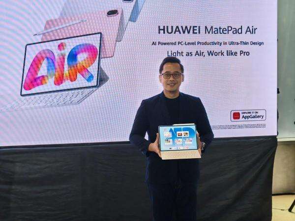 HUAWEI Resmi Rilis MatePad Air (2026) di Indonesia, Tablet Ringan Ultra-tipis dengan Layar PaperMatte HUAWEI Resmi Rilis MatePad Air (2026) di Indonesia, Tablet Ringan Ultra-tipis dengan Layar PaperMatte