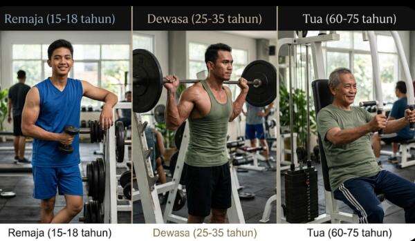Jangan Tunggu Tua, Massa Otot Mulai Menurun sejak Usia 20-an Jangan Tunggu Tua, Massa Otot Mulai Menurun sejak Usia 20-an