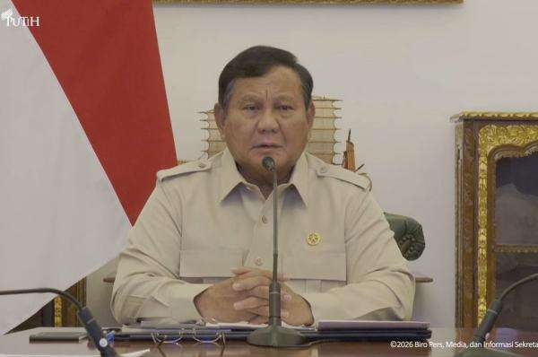 Prabowo Pimpin Ratas Bahas Bencana: Ini Takdir Kita, Negara yang Ada di Lingkaran Api Prabowo Pimpin Ratas Bahas Bencana: Ini Takdir Kita, Negara yang Ada di Lingkaran Api