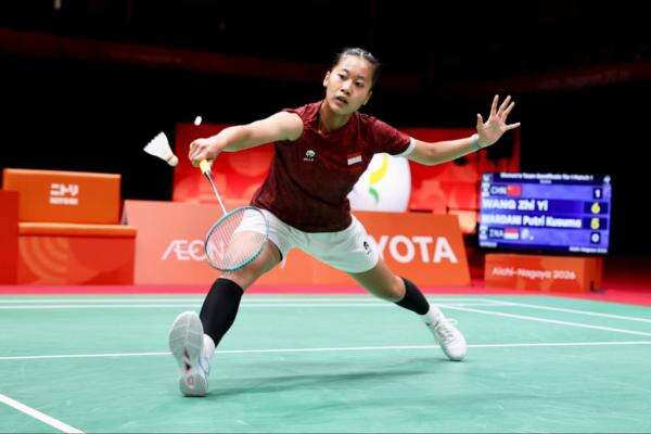 Putri KW Minta Maaf Gagal Sumbang Poin untuk Indonesia di Semifinal Bulutangkis Asian Games 2026 Putri KW Minta Maaf Gagal Sumbang Poin untuk Indonesia di Semifinal Bulutangkis Asian Games 2026