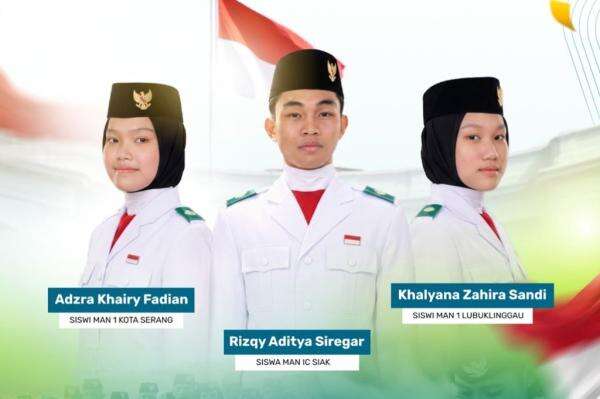 3 Siswa Madrasah Jadi Paskibraka HUT ke-81 RI di Istana, Bawa Nama Baik Sekolah 3 Siswa Madrasah Jadi Paskibraka HUT ke-81 RI di Istana, Bawa Nama Baik Sekolah