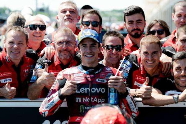 Marc Marquez Juara Sprint Race MotoGP Hungaria 2026 Marc Marquez Juara Sprint Race MotoGP Hungaria 2026