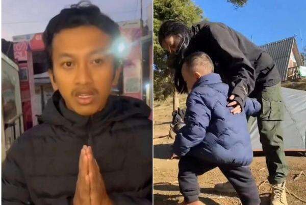 Viral Bocah Menangis Sendirian di Tenda Gunung Prau, Orang Tua Minta Maaf Viral Bocah Menangis Sendirian di Tenda Gunung Prau, Orang Tua Minta Maaf