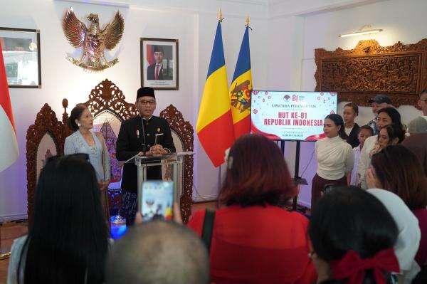Peringati HUT Ke-81 RI di Rumania, WNI dan Diaspora Perkuat Semangat Persatuan dan Kepedulian Peringati HUT Ke-81 RI di Rumania, WNI dan Diaspora Perkuat Semangat Persatuan dan Kepedulian