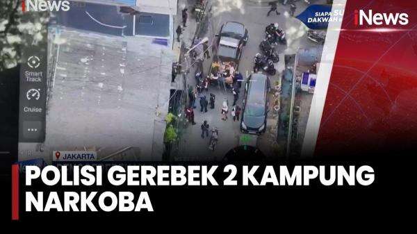 Polisi Gerebek Dua Kampung Narkoba di Jakarta: Ratusan Personil Sisir Kampung Boncos dan Ambon Polisi Gerebek Dua Kampung Narkoba di Jakarta: Ratusan Personil Sisir Kampung Boncos dan Ambon