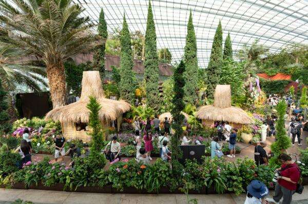 Ikut Pameran di Gardens by the Bay, Indonesia Ubah Flower Dome Singapura Jadi Panggung Nusantara Ikut Pameran di Gardens by the Bay, Indonesia Ubah Flower Dome Singapura Jadi Panggung Nusantara