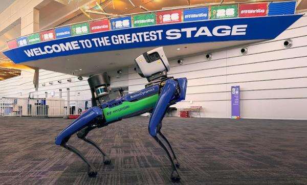 Selain Mobil, Hyundai Kerahkan Robot Keamanan di Piala Dunia 2026 Selain Mobil, Hyundai Kerahkan Robot Keamanan di Piala Dunia 2026