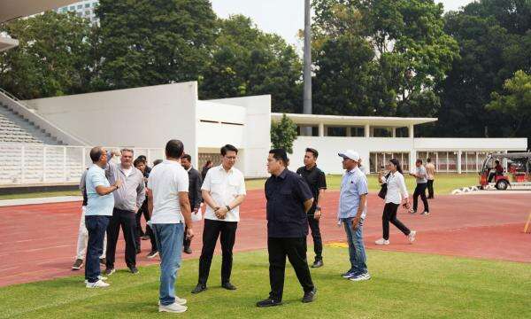 Erick Thohir Cek Kesiapan Lapangan Jelang Timnas Indonesia Turun di FIFA ASEAN Cup 2026 Erick Thohir Cek Kesiapan Lapangan Jelang Timnas Indonesia Turun di FIFA ASEAN Cup 2026