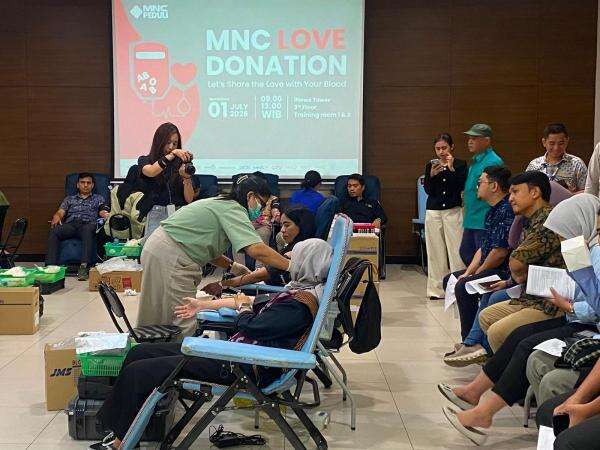 Donor MNC Peduli Sangat Membantu Ketersediaan Kantong Darah RSCM Jakarta Donor MNC Peduli Sangat Membantu Ketersediaan Kantong Darah RSCM Jakarta