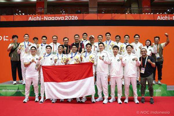 Erick Thohir Apresiasi Tim Bulu Tangkis Putra Indonesia Raih Emas di Asian Games 2026, Tuntaskan Penantian 28 Tahun! Erick Thohir Apresiasi Tim Bulu Tangkis Putra Indonesia Raih Emas di Asian Games 2026, Tuntaskan Penantian 28 Tahun!