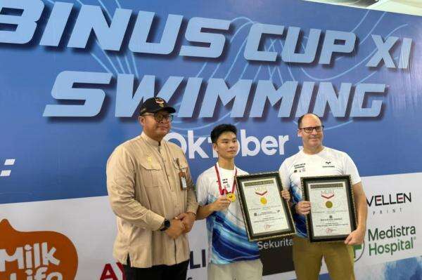Siswa SMA Cetak Rekor MURI, BINUS Cup XI Himpun 1.128 Perenang dalam Sehari Siswa SMA Cetak Rekor MURI, BINUS Cup XI Himpun 1.128 Perenang dalam Sehari