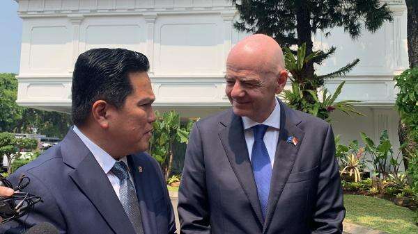 Gianni Infantino Puji Indonesia usai FIFA ASEAN Cup 2026, Singgung Peluang Gelar Ajang Besar Lainnya Gianni Infantino Puji Indonesia usai FIFA ASEAN Cup 2026, Singgung Peluang Gelar Ajang Besar Lainnya