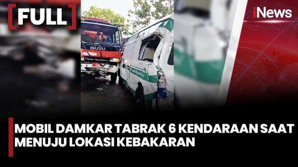 Kecelakaan Beruntun di Cakung: Mobil Damkar Tabrak TransJakarta, Ambulans, hingga Minibus Kecelakaan Beruntun di Cakung: Mobil Damkar Tabrak TransJakarta, Ambulans, hingga Minibus