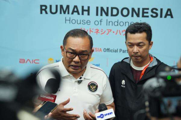 Indonesia Sudah Raih 3 Emas Asian Games 2026, CdM Ingatkan Merah Putih Terus Fokus Indonesia Sudah Raih 3 Emas Asian Games 2026, CdM Ingatkan Merah Putih Terus Fokus