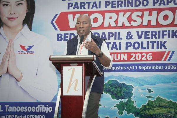Bidik 1 Kursi Tiap Dapil, Partai Perindo Papua Petakan Kekuatan dan Perkuat Mesin Politik Bidik 1 Kursi Tiap Dapil, Partai Perindo Papua Petakan Kekuatan dan Perkuat Mesin Politik