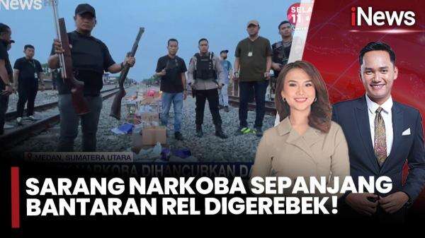 Polisi Gerebek Sarang Narkoba di Bantaran Rel Kereta Api Lintasan Medan- Bandara Kualanamu Polisi Gerebek Sarang Narkoba di Bantaran Rel Kereta Api Lintasan Medan- Bandara Kualanamu