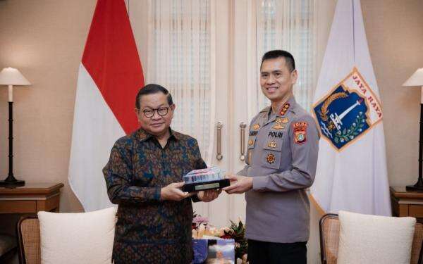 Perkuat Keamanan Ibu Kota, Kapolda Metro Jaya Temui Gubernur DKI Jakarta Perkuat Keamanan Ibu Kota, Kapolda Metro Jaya Temui Gubernur DKI Jakarta
