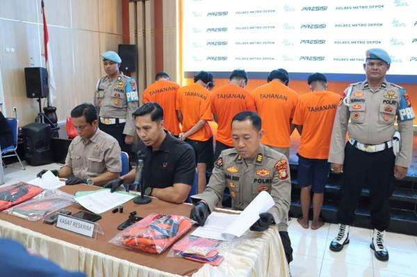 Oknum TNI AL dan 5 Warga Sipil Ditetapkan Tersangka Kasus Penganiayaan di Depok Oknum TNI AL dan 5 Warga Sipil Ditetapkan Tersangka Kasus Penganiayaan di Depok