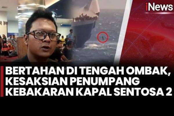 Kesaksian Penumpang KM Mutiara Sentosa II Terbakar: Banyak yang Lompat, Tinggi Ombak 4 Meter Kesaksian Penumpang KM Mutiara Sentosa II Terbakar: Banyak yang Lompat, Tinggi Ombak 4 Meter