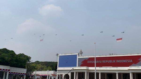 81 Pesawat dan Helikopter TNI Bakal Atraksi di Langit Jakarta saat HUT RI 81 Pesawat dan Helikopter TNI Bakal Atraksi di Langit Jakarta saat HUT RI