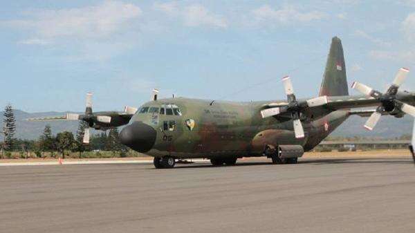 Perkuat Operasi Modifikasi Cuaca, TNI Tambah Pesawat Hercules di Kalimantan Perkuat Operasi Modifikasi Cuaca, TNI Tambah Pesawat Hercules di Kalimantan