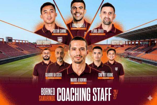 Borneo FC Tunjuk Mauro Jeronimo Jadi Pelatih Baru, Pesut Etam Bongkar Skuad Besar-besaran Borneo FC Tunjuk Mauro Jeronimo Jadi Pelatih Baru, Pesut Etam Bongkar Skuad Besar-besaran