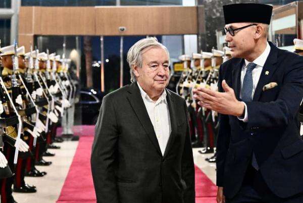 Sekjen PBB Antonio Guterres Tiba di Indonesia, Bakal Bertemu Prabowo Sekjen PBB Antonio Guterres Tiba di Indonesia, Bakal Bertemu Prabowo