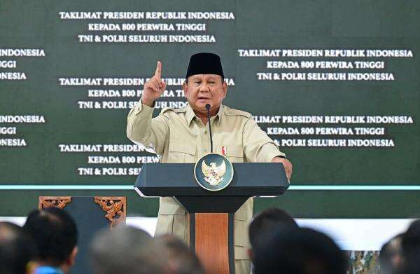 6 Jam Bertemu 800 Pati TNI-Polri, Prabowo Bahas Ketahanan hingga Keamanan 6 Jam Bertemu 800 Pati TNI-Polri, Prabowo Bahas Ketahanan hingga Keamanan