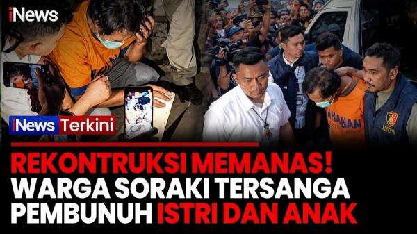 Warga Madiun Murka! Tersangka Pembunuhan Istri Siri dan Anak Disoraki saat Rekonstruksi Warga Madiun Murka! Tersangka Pembunuhan Istri Siri dan Anak Disoraki saat Rekonstruksi