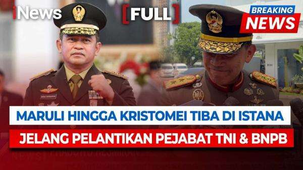 4 Jenderal TNI Datangi Istana! Kristomei, Maruli, Richard hingga Tandyo Ini Jabatan Barunya 4 Jenderal TNI Datangi Istana! Kristomei, Maruli, Richard hingga Tandyo Ini Jabatan Barunya