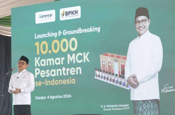Luncurkan Program 10.000 MCK, Cak Imin: Sanitasi di Pesantren Sudah Tidak Rasional! Luncurkan Program 10.000 MCK, Cak Imin: Sanitasi di Pesantren Sudah Tidak Rasional!